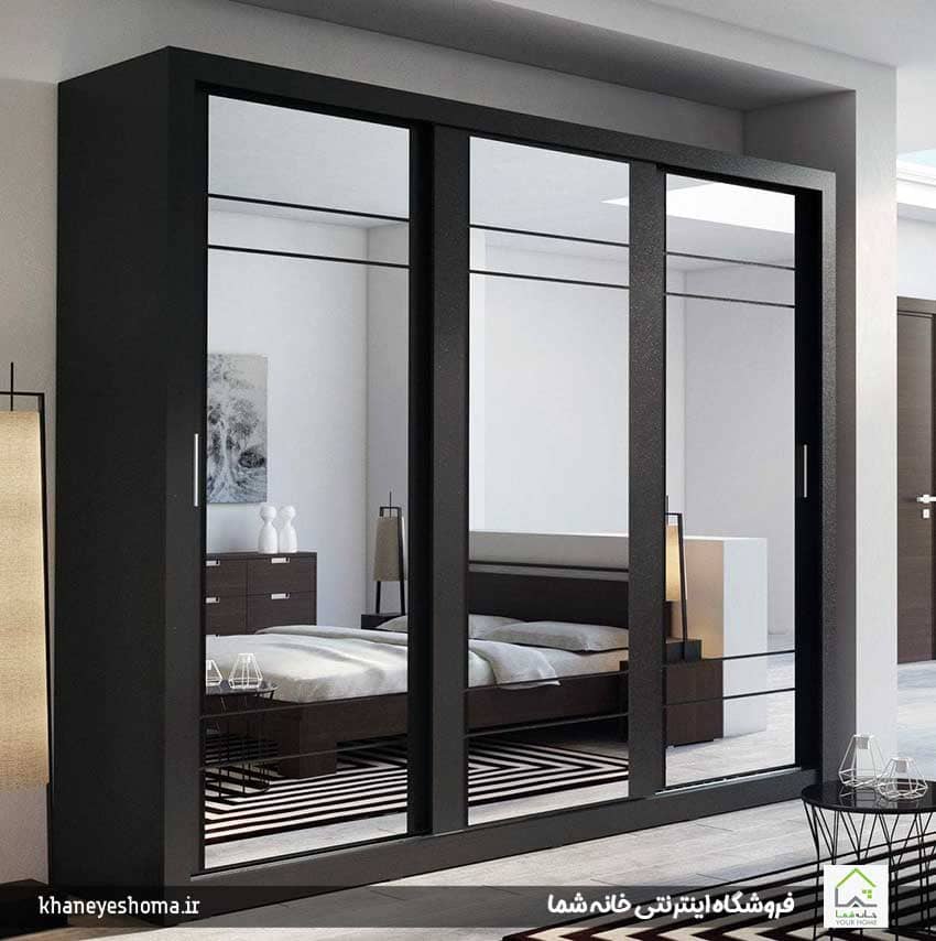 استفاده از آیینه یا هر سطح شفافی